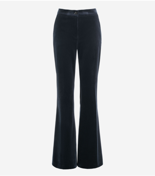 Παντελόνι Flared σε Cotton Κοτλέ