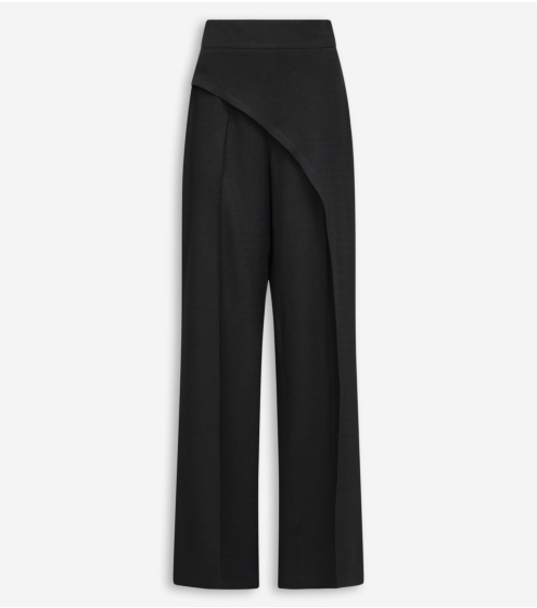 Παντελόνι με Panel σε Μάλλινο Κρεπ