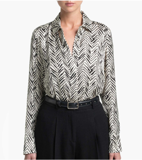 Πουκάμισο Two Tone σε Viscose Satin