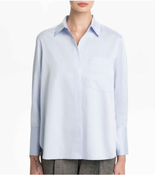 Πουκάμισο Βoyfriend σε Ποπλίνα