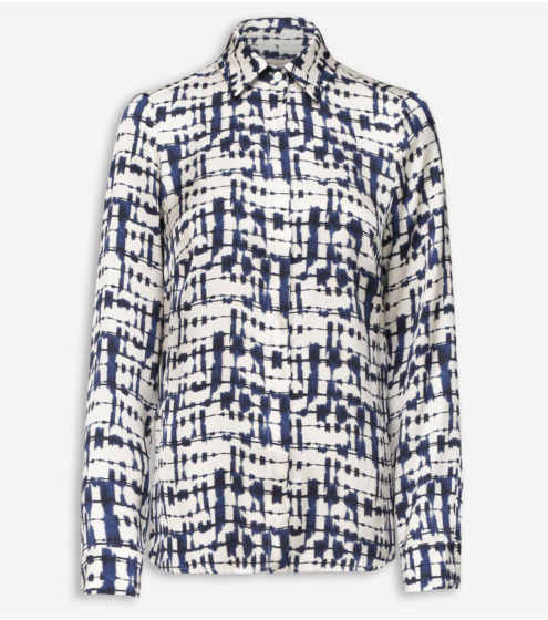 Πουκάμισο Printed σε Viscose Σατέν