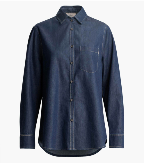 Πουκάμισο Boyfriend σε Denim