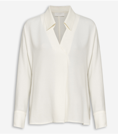 Μπλούζα με Γιακά σε Κρεπ