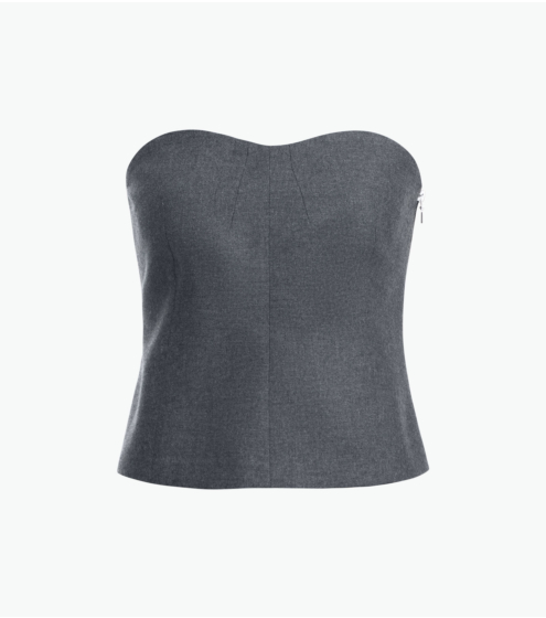 Μπούστο σε Ολόμαλλη Φανέλα