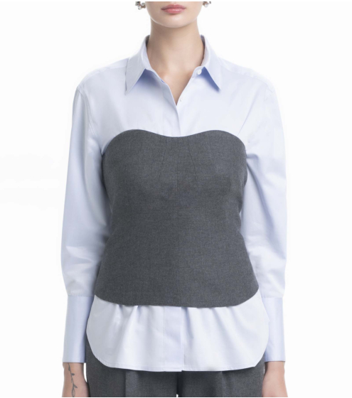 Μπούστο σε Ολόμαλλη Φανέλα