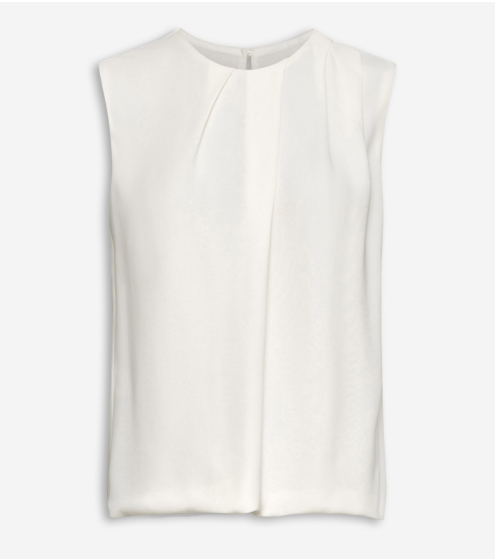 Μπλούζα με Πτυχώσεις σε Κρεπ