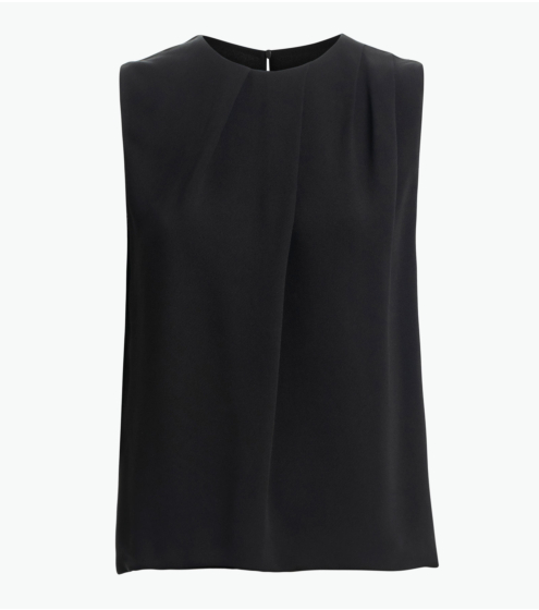 Μπλούζα με Πτυχώσεις σε Κρεπ