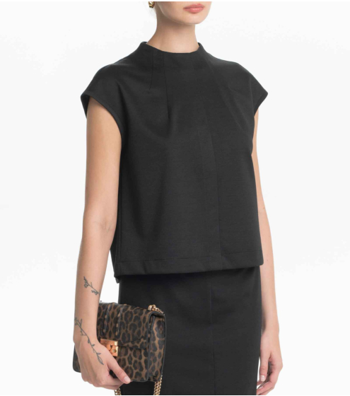 Τοπ σε Jersey με Παρθένο Μαλλί