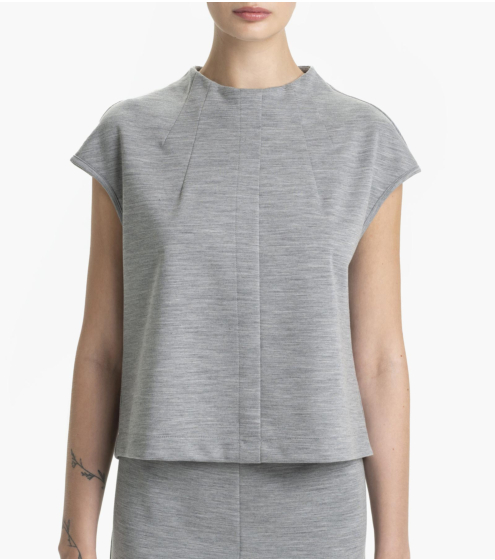 Τοπ σε Jersey με Παρθένο Μαλλί