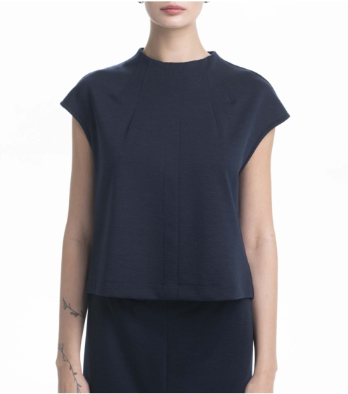 Τοπ σε Jersey με Παρθένο Μαλλί