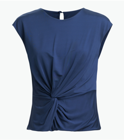 Top με Πτυχώσεις σε Crepe Jersey