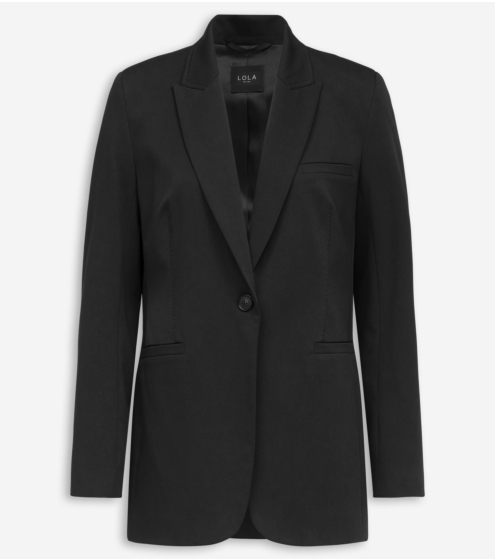 Blazer σε Σατέν Γκαμπαρντίνα