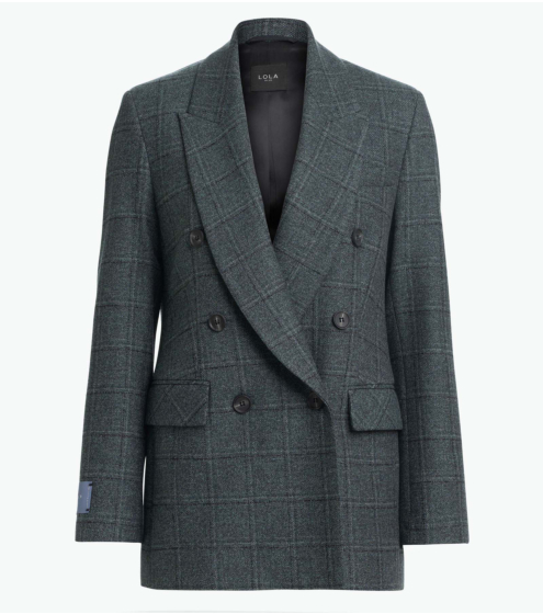 Blazer Prince de Galles με Παρθένο Μαλλί