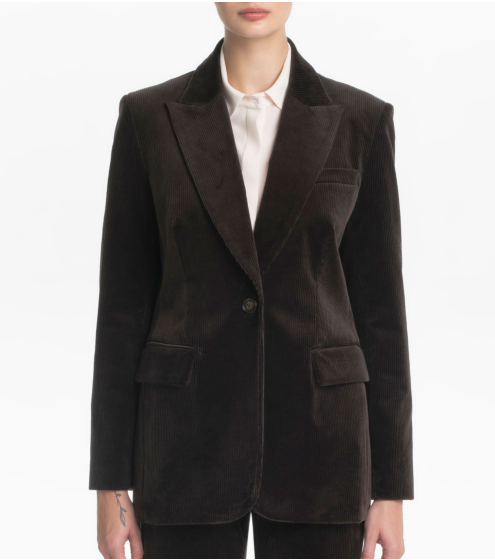 Blazer σε Cotton Κοτλέ