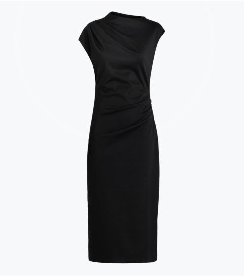 Φόρεμα Cut-Out σε Wool Blend Jersey