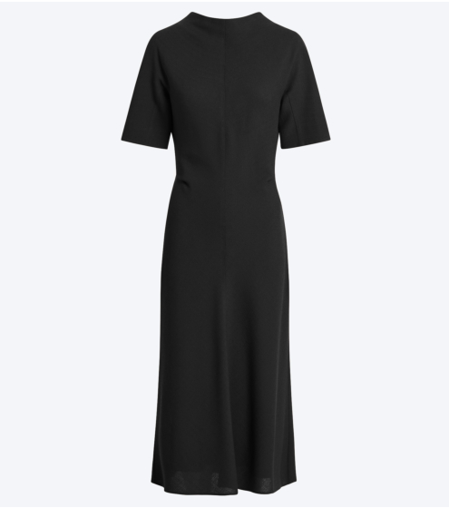 Φόρεμα Cowl-Neck σε Mάλλινο Κρεπ