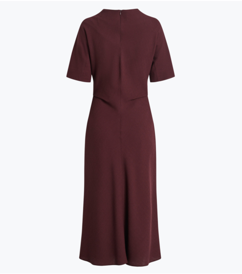 Φόρεμα Cowl-Neck σε Mάλλινο Κρεπ