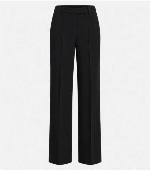 Παντελόνι Wide Leg σε Μάλλινο Κρεπ