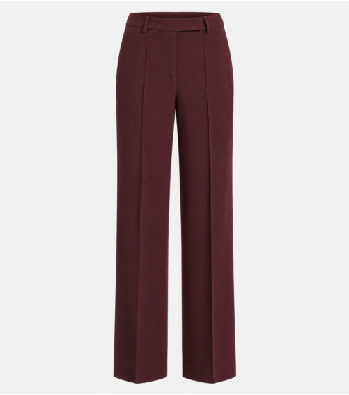 Παντελόνι Wide Leg σε Μάλλινο Κρεπ