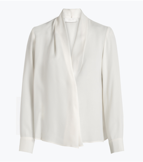 Μπλούζα V neck σε Κρεπ