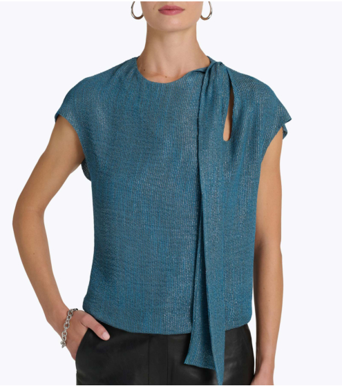 Τοπ με Φουλάρι Silk Blend
