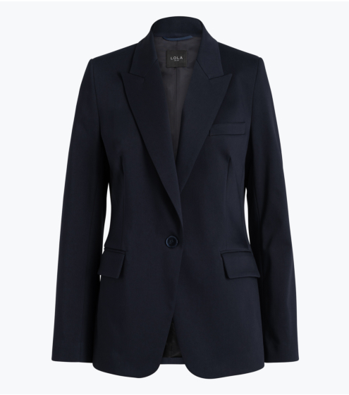 Blazer Tailored σε Σατέν Γκαμπαρντίνα