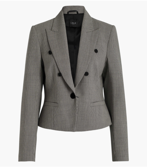 Blazer Cropped σε Virgin Wool