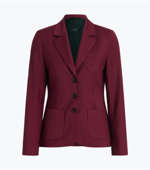 Blazer Fitted σε 100% Premium Wool