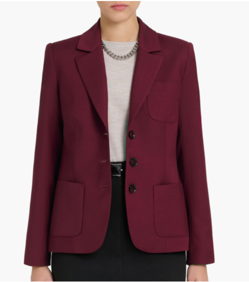 Blazer Fitted σε 100% Premium Wool