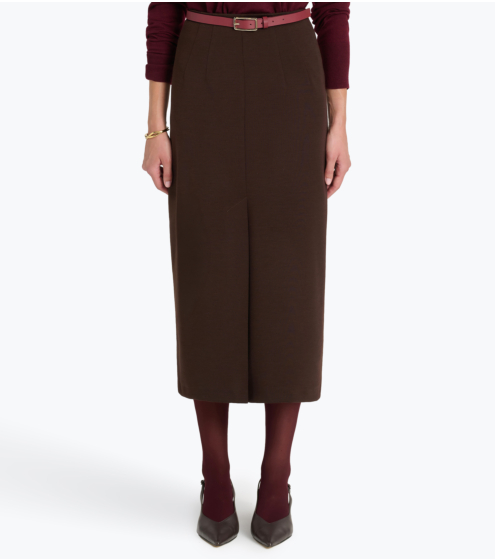 Φούστα Pencil σε Wool Blend Jersey