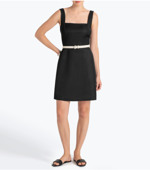Φόρεμα Μini σε Satin Viscose Blend