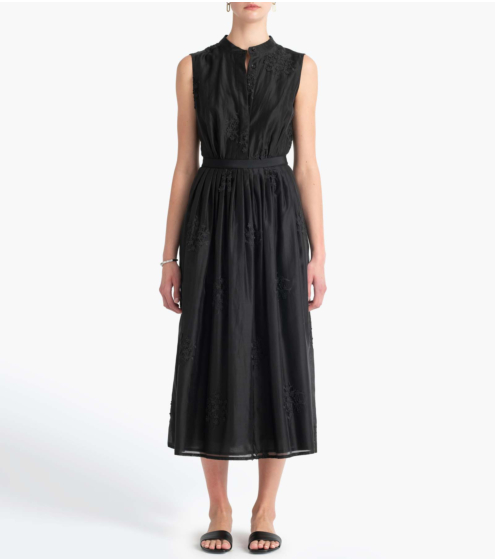 Φόρεμα Shirt σε Κεντημένο Voile