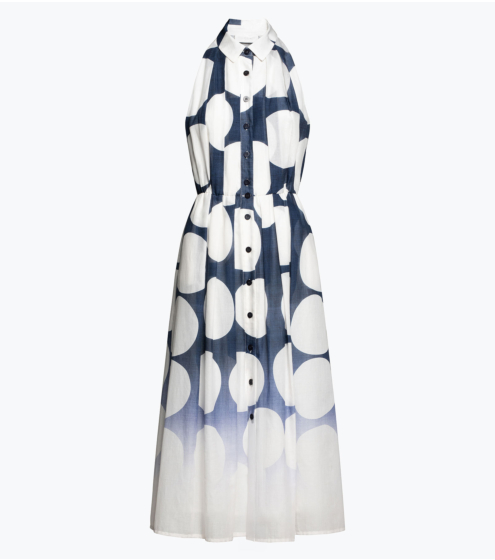 Φόρεμα Midi σε Pois Voile