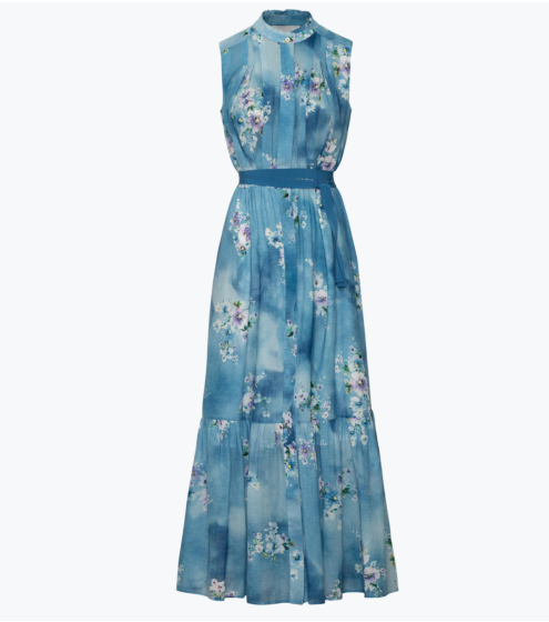 Φόρεμα Μaxi σε Floral Voile