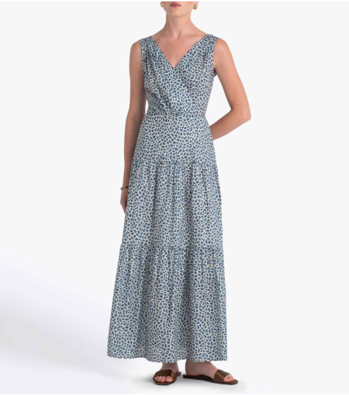 Φόρεμα Maxi Με Βολάν