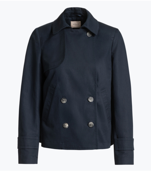 Γκαμπαρντίνα Cropped Linen Cotton Blend