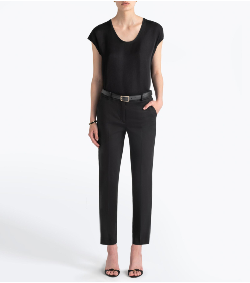 Παντελόνι Skinny σε Σατέν Γκαμπαρτίνα