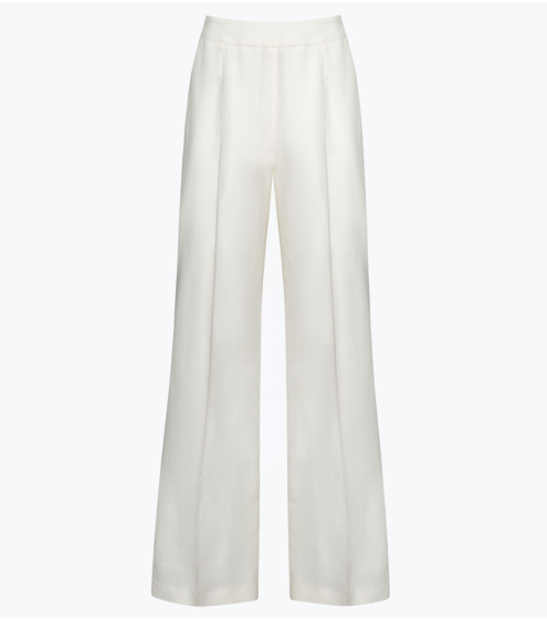 Παντελόνι Straight Leg σε Linen Blend