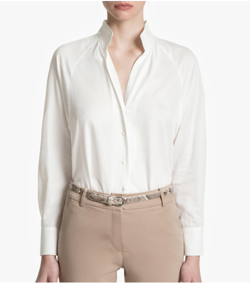 Πουκάμισο Raglan σε Σατέν Ποπλίνα