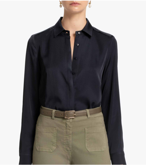 Πουκάμισο σε Σατέν Rayon Blend