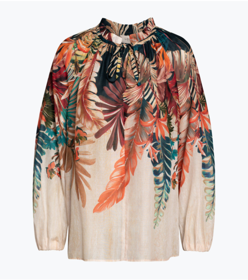 Μπλούζα σε Εμπριμέ Βουάλ