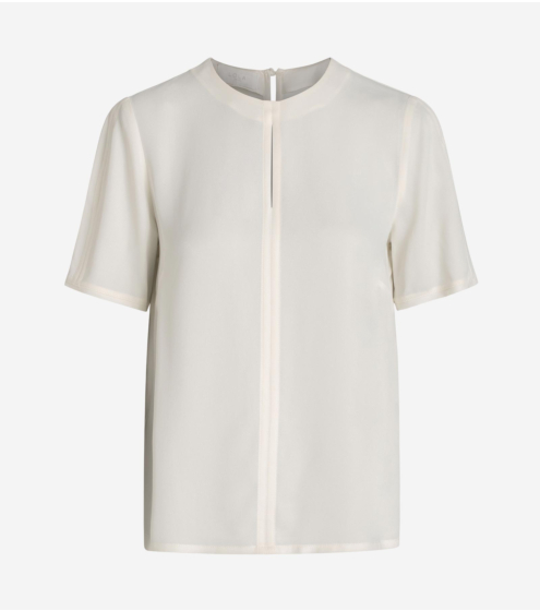 Μπλούζα Cut Out σε Viscose Crepe