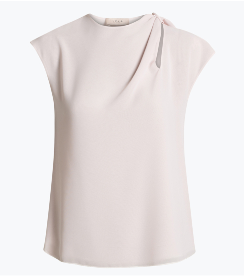 Top σε Μουσελίνα με Φουλάρι