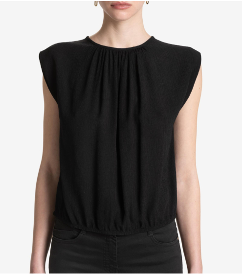 Top σε Crinkle Voile