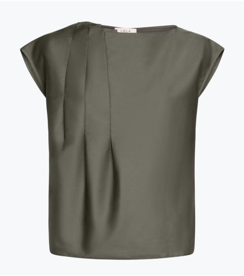 Top με Ασύμμετρες Πιέτες