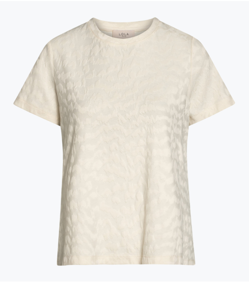 Τ-Shirt σε Jacquard Cotton