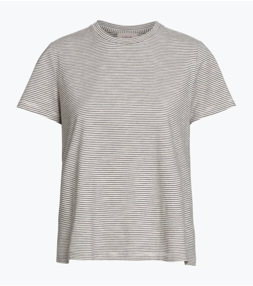 T-Shirt Ριγέ σε Cotton Jersey