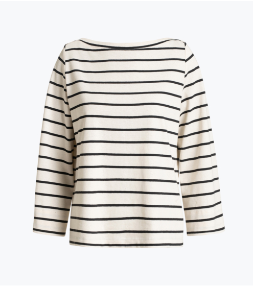 Μαρινιέρα σε Ριγέ Cotton Jersey