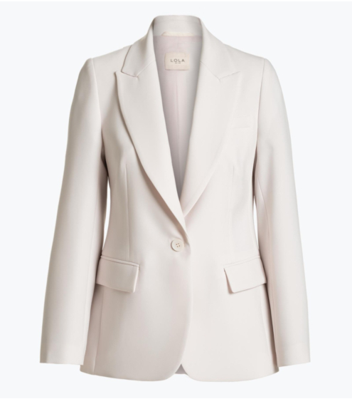 Σακάκι με Αντρικά Πέτα σε Κρεπ