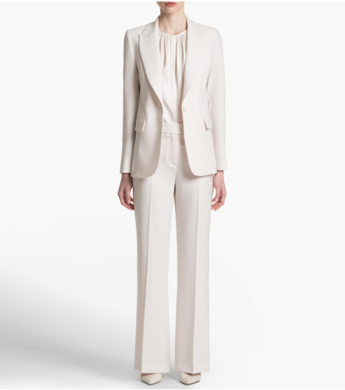 Σακάκι με Αντρικά Πέτα σε Κρεπ